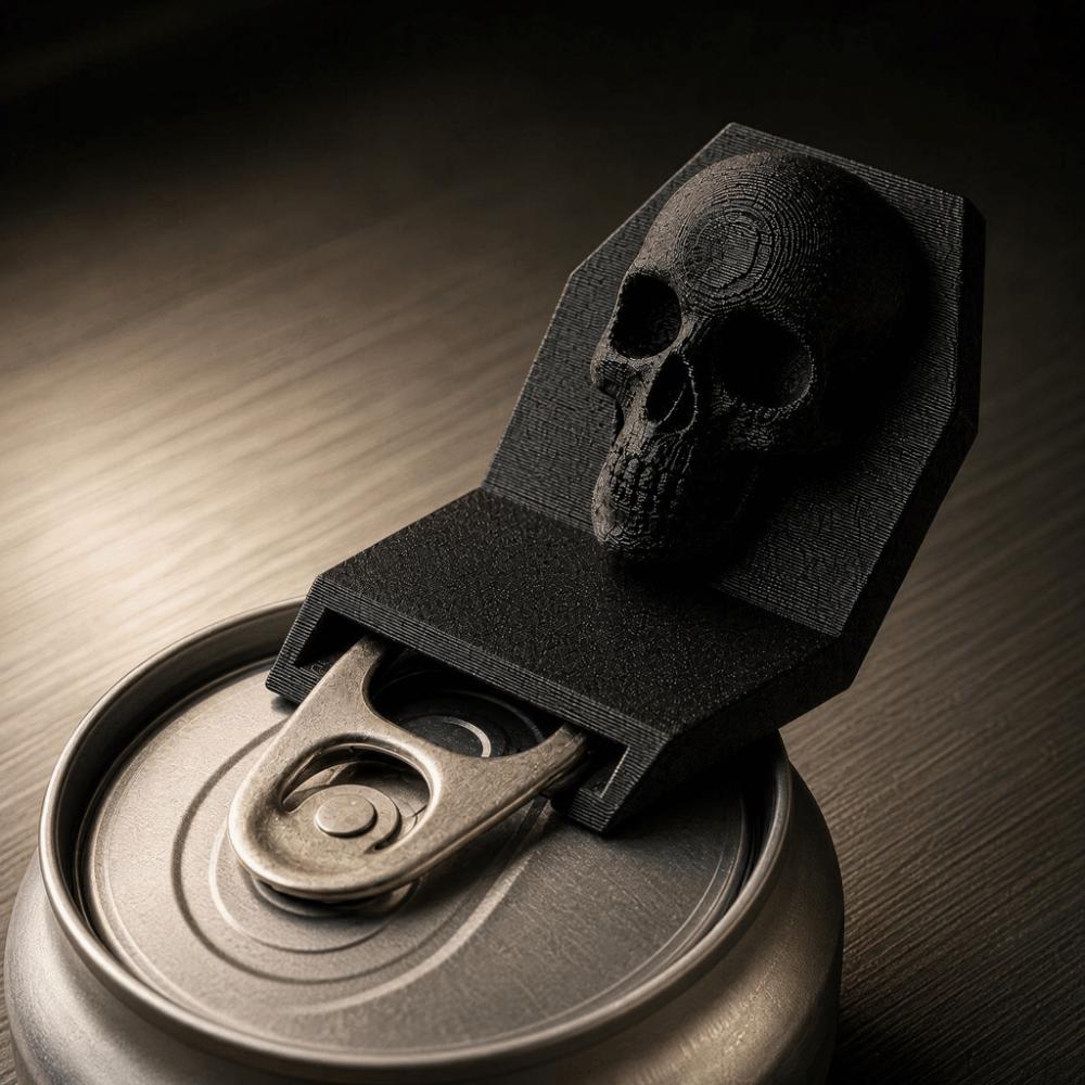 Reusable Gothic Skull Opener Anti-Slip Kitchen Grip Opener Halloween Can Opener Outdoor Camping