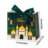 10Pcs Multicolor Eid and Ramadan Gift Boxes Star/Moon Portable Eid Gift Box Simple DIY Gift Packaging Bags
