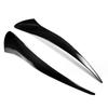 A28G-Front Headlight Cover Head Light Lamp Eyelid Eyebrow Trim For BMW 5 Series GT GT528 GT535 GT550 F07 Real Carbon Fiber Parts