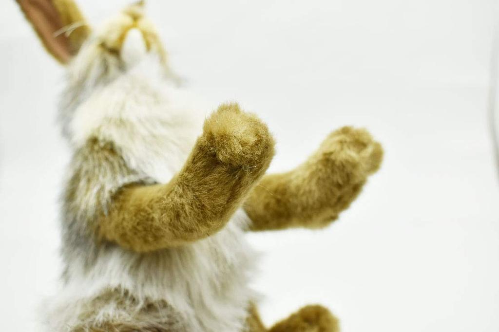 HANSA HANSA Rabbit 23cm BH3754 Black-tailed No.3754