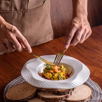 Tableware Modeling Perfect Plate Premium Dessert Concept Dish  Ceramic Special-shaped Cold Dish