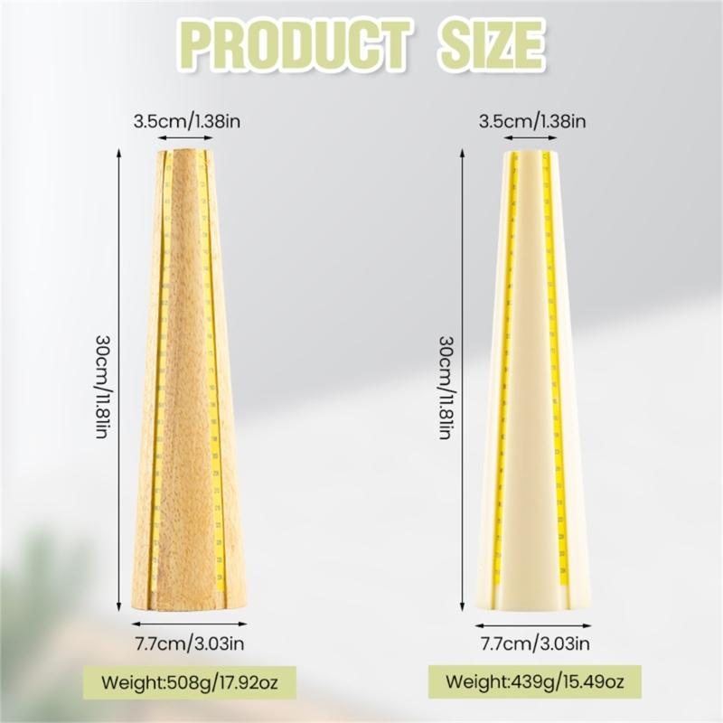 Professional Ring Size Measurement Rod Sturdy Rings Size Finding Tool Unique Measuring Rod Accessory for Jewelry Making