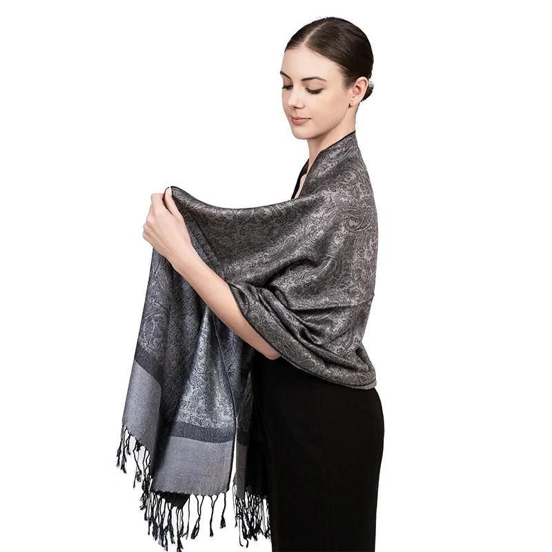 Scarf Women Luxury Fashion Thick Soft Lady Scarves Stole Shawl Muslim Hijab Wrap Headband Neckerchief Bandana