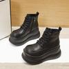 Fashion Women's autumn winter new thick soled simple comfortable versatile short boots daily leisure  wear-resistant women's shoes
