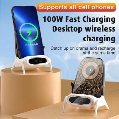 Chargeur sans fil universel adapté à tous les téléphones portables, charge rapide par induction pour support vivo OPPO