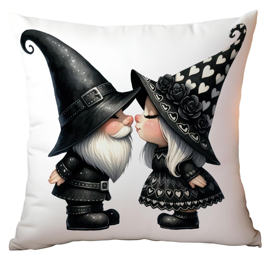 Neue Valentinstag Zwergenpaar Liebe Kissenbezug Wohnzimmer Sofa Kissenbezug