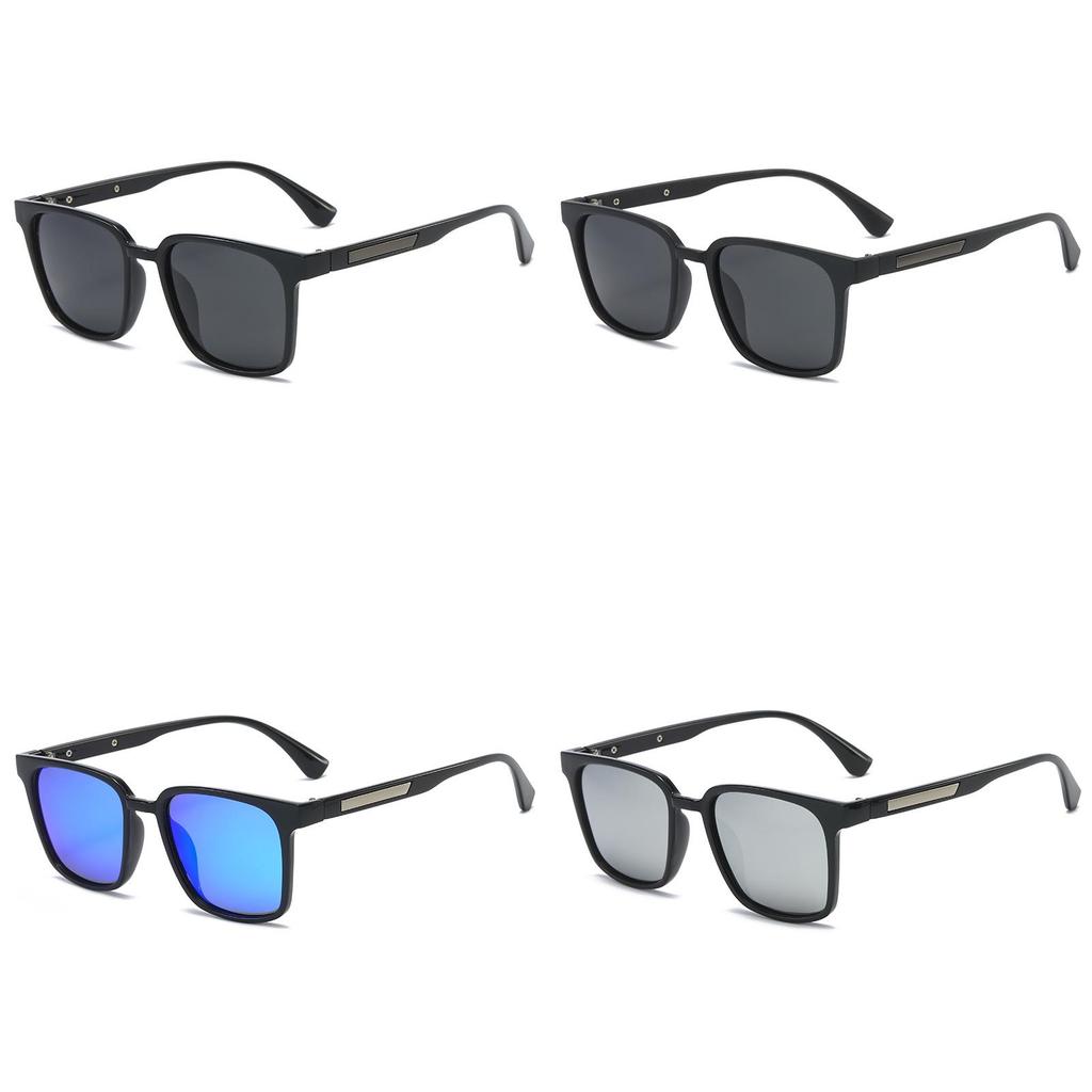 Men's Classic Retro Driver Sunglasses Uv400 Polarized Square Shades For Fishing Driving