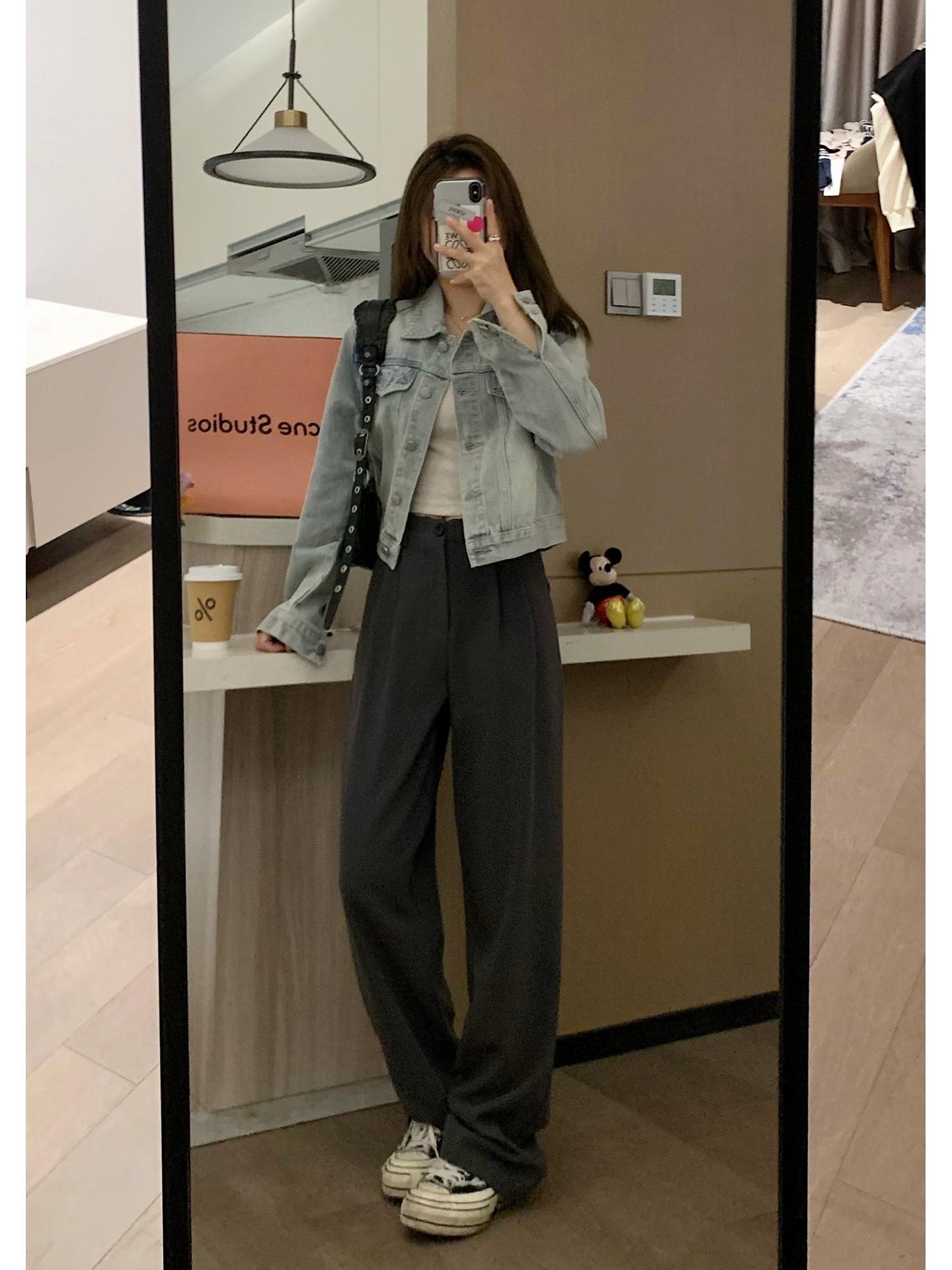

Джинсова куртка Veee Retro San Francisco Slim світло-блакитного кольору - повсякденний короткий стиль для жінок Medium світло-синій колір