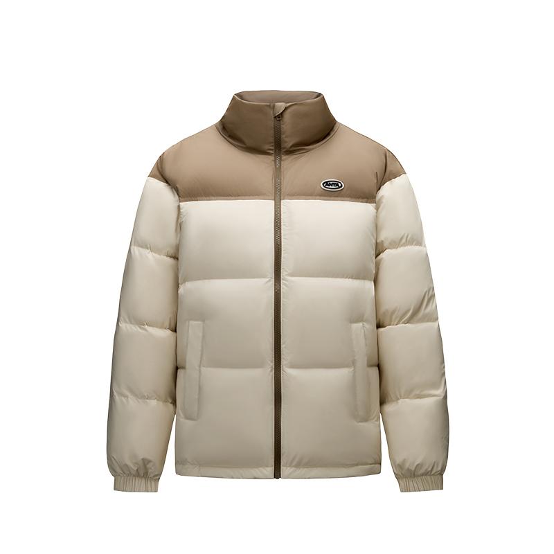 Anta Down Jacket Unisex Beige Brown 972618901-1 XL
