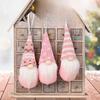 Handmade Charming Knitted Doll Hangings For Holiday Decorations Set Of Styles Three