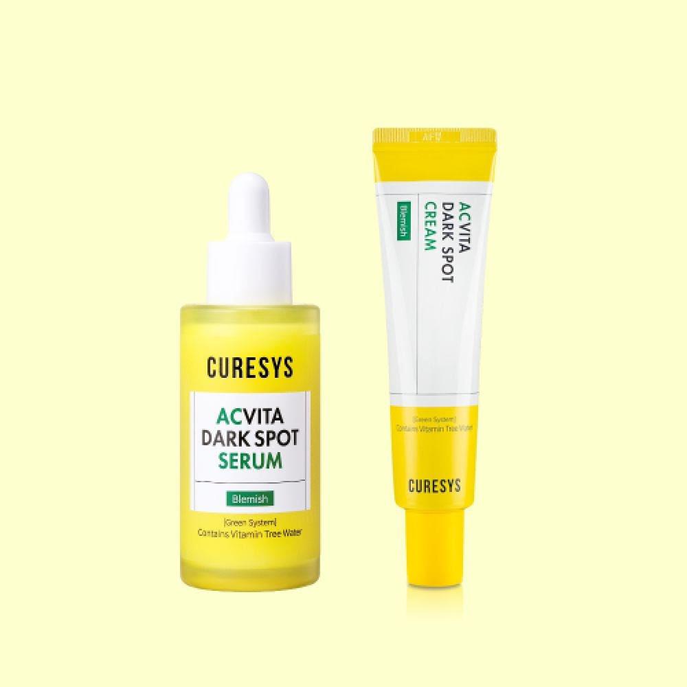 Curesys Arc Vita Blemish Cream+serum Special Set  Whitening Blemish Toning NONE