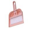 Plastic Mini Desktop Sweep Cleaning Brush Small Broom Dustpan Set Desktop Cleaning Set Nordic Pink