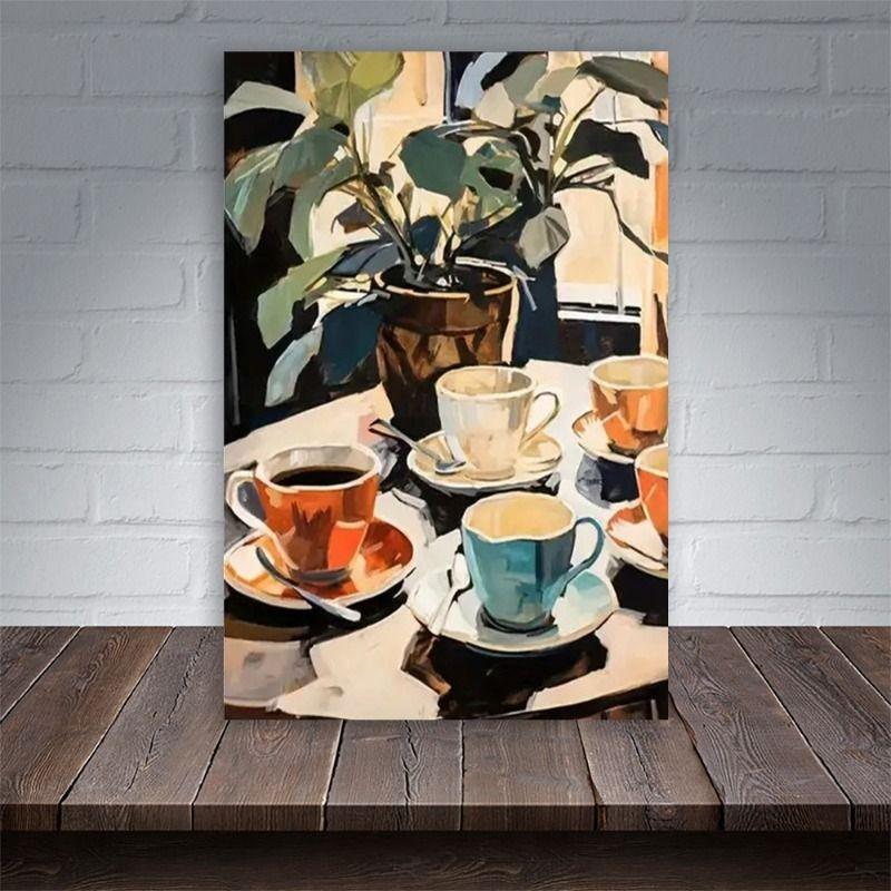 Aluminum Metal Wall Sign, Modern Art Decor Plaque 20x30cm