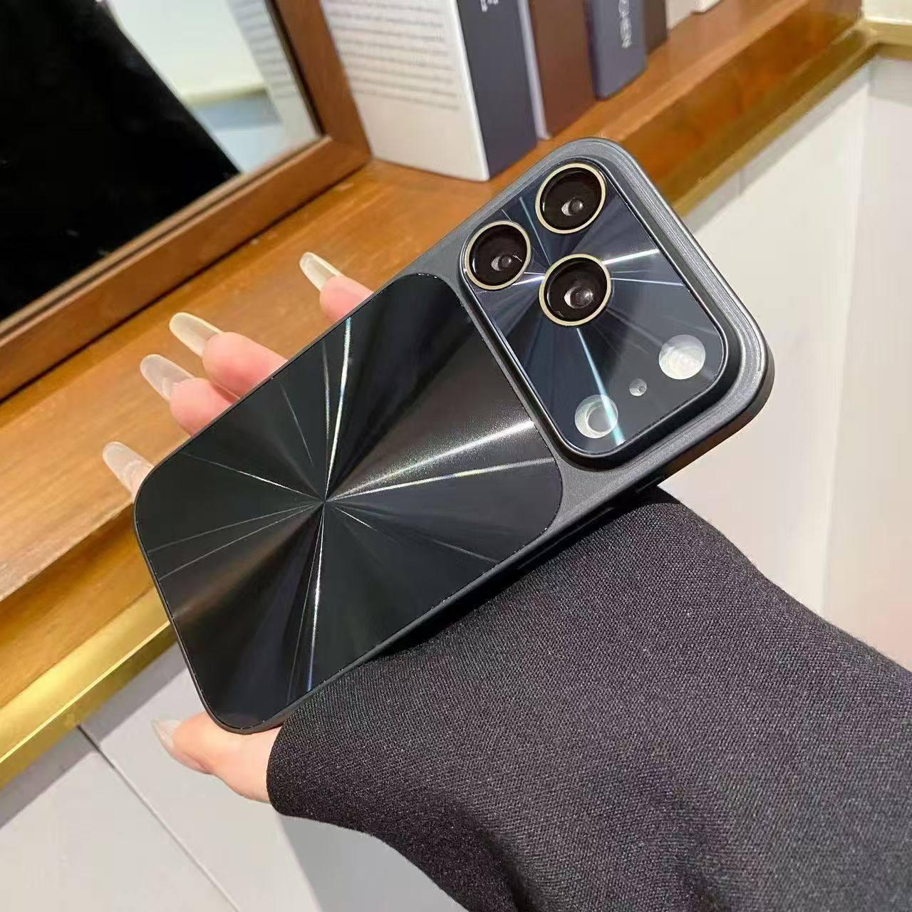 

Compatible iPhone 17 Pro Max Aurora Laser Case with Full Coverage Lens Protector, Drop-proof Design 13