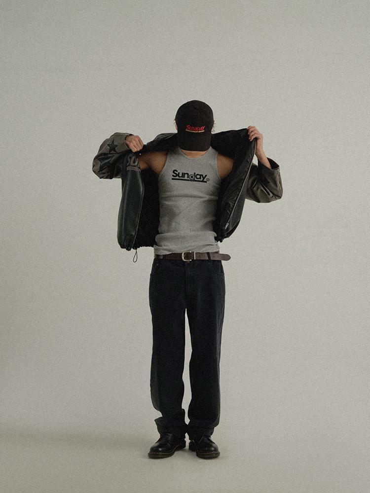 SUNDAY FRUIT MARKET Sunday Baggy Pant Black