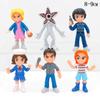 12pcs Strangers Figure Jane Ives/Will Byers/Mike Wheeler Action Cosplay Vinyl Figures Toy New Year ornament gift Poseable Articulated Scale Detailed