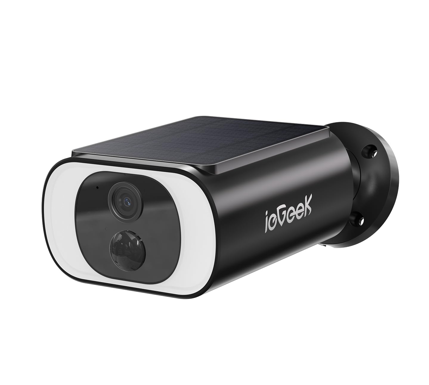 

ieGeek Outdoor Solar Security Enhanced Color Night No Power Supply No Installation PIR Human Security Smartphone Alarm Outdoor Camera for and Parking