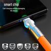 120W Fast Charging Type-C Cable, 180° Rotating Design, Compatible with Huawei and Vivo PO Flash Charge