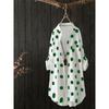 Camisa de Manga Larga de Lunares para Mujer Primavera Verano Diseño Clásico con Botones Delante Camisa Casual Cómoda para Mujer