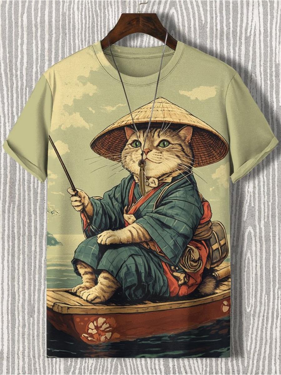 

Забавный лазерный кот динозавр арт 3D печатные мужские футболки мужские и женские футболки с коротким рукавом и круглым вырезом свободные повседневные топы с героями мультфильмов 2XL