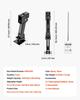 Telescoping Stabilizer Jack, 2PCS Telescoping Folding Trailer Jack, Trailer Swing Down Stabilizer Jack for RV Trailer, Supports 453.59kg Capacity