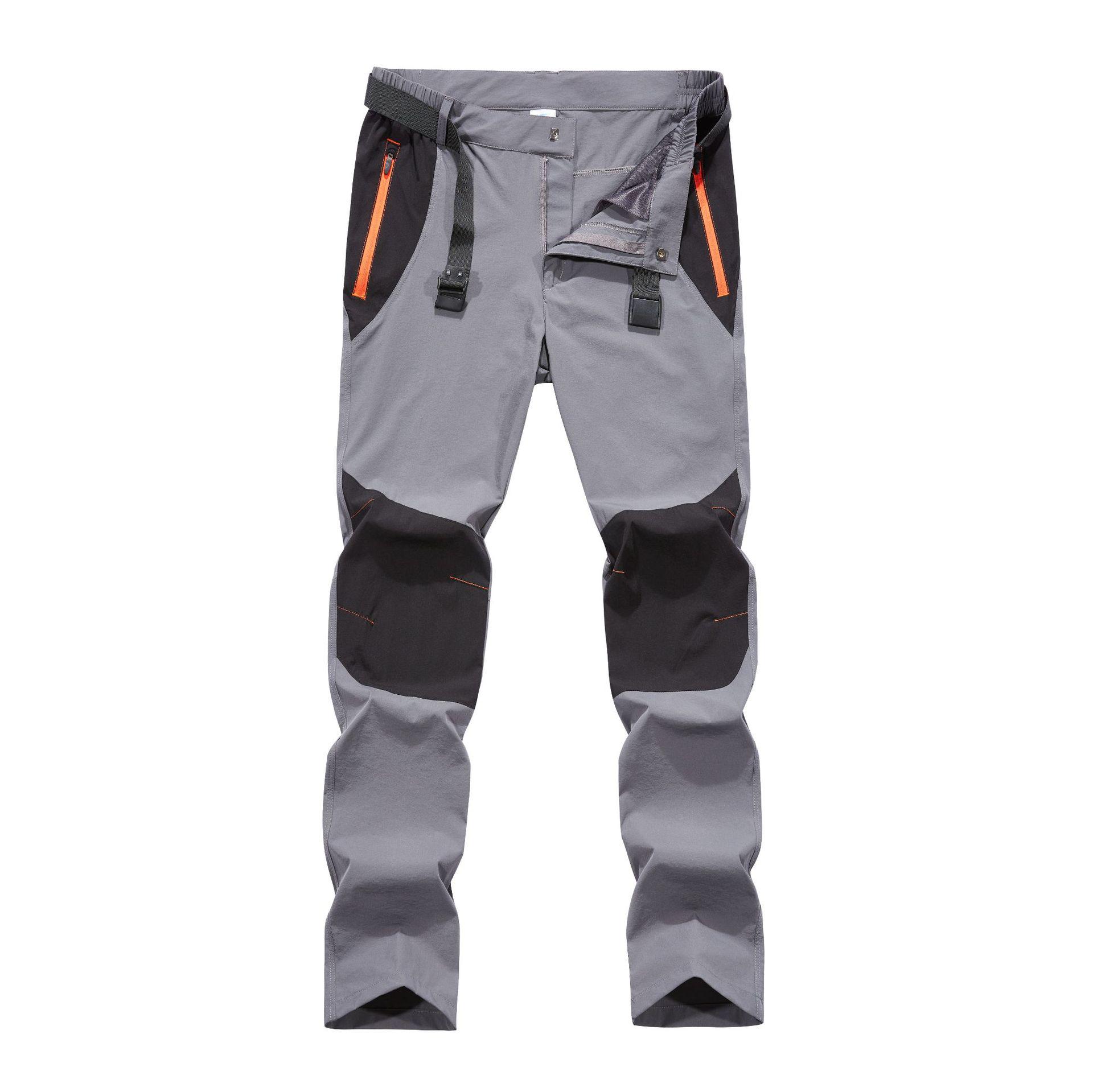 Men s Windproof Waterproof Quick-Dry Fleece-Lined Outdoor Softshell Pants 4XL
