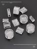 Cold Mounting Acrylic Slice Mold for Metallographic Sample Embedding - Square, Round, Rhombus Options