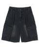 DISTN9NE Back Graphic Bermuda Cargo Pants Lq2Df365_Black