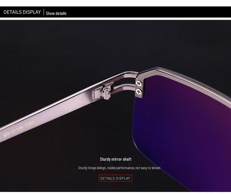 Porsche Men's Polarized Sunglasses 8758 - Trendy Driving Glasses