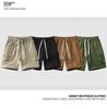 Men's Summer Cavalry Fabric Multi-Pocket Casual Shorts