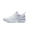 Li Ning Laning Lan Shock Absorbing Non-Slip Wear-Resistant Low-Top Running Shoes Men Sneakers White Purple ARHR131-2