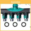 Premium Quality 4-way Heavy Duty Garden Hose To Hose Connector With Leak Protection