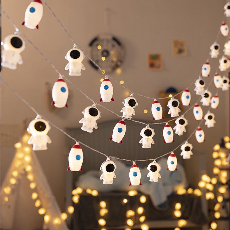 Colorful LED Star & Rainbow Cloud Decorative Tent Hanging Lights