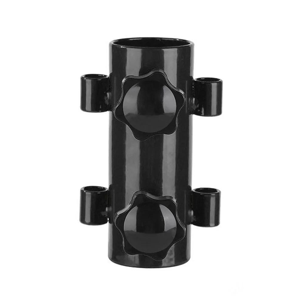 Umbrella Pole Fixed Stand Stainless Steel Tent Awning Rod Bracket Windproof Outdoor for Hiking Fishing Tent Accessories