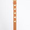BIMBA Y LOLA [24FW] Brown Leather Heart Bracelet B246AIX011CAF