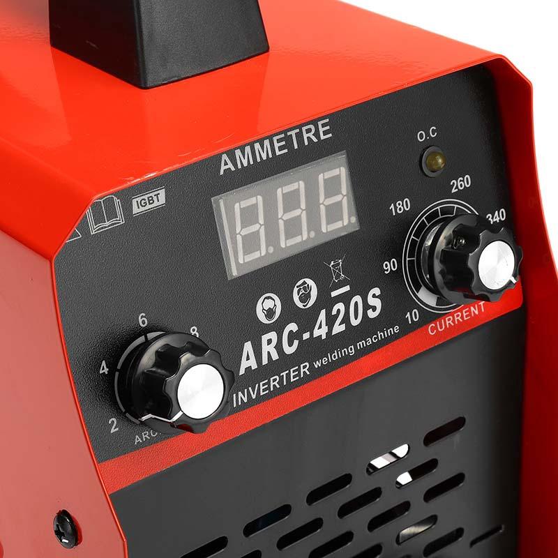 MMA ARC ZX7 Digital Display welding machine IGBT ARC 0-420A Welder Inverter Welding machine Easy weld electrode Arc New