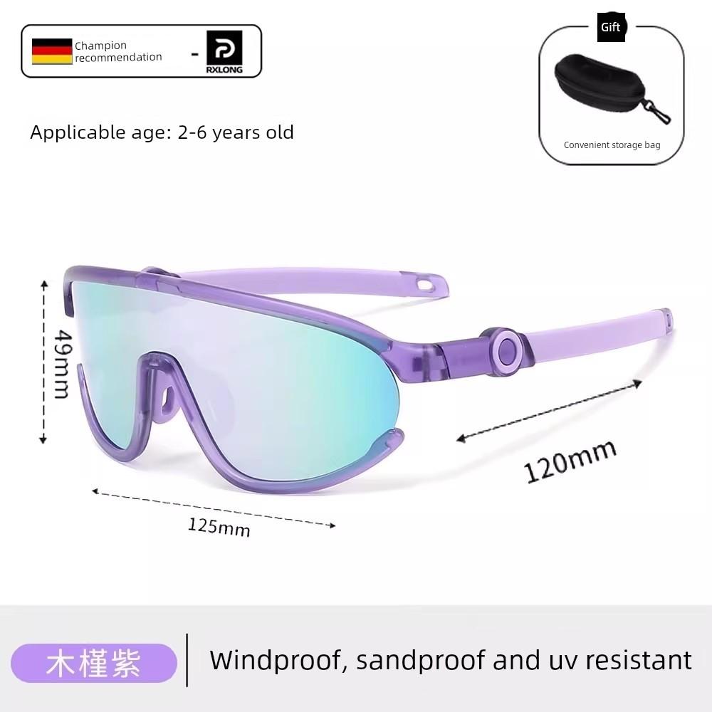 Children's Sunglasses, Sunglasses, Goggles, Outdoor Sports Windproof and Uv-Resistant Cycling Glasses for Boys and Girls, Mountaineering Glasses