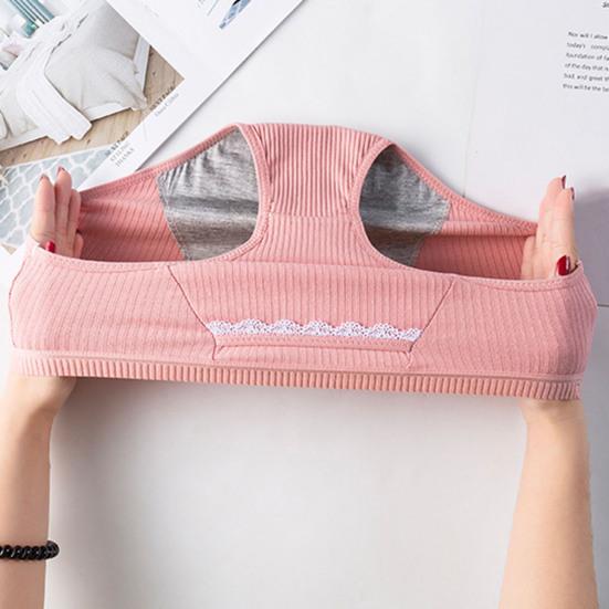 Unterhosen für Damen, Spitzendekor, einfarbig, weich, antiseptisch, weich, atmungsaktiv, Übergröße, hohe Taille, Menstruationsperiode, Dreieckstaschen, Damen-Höschen