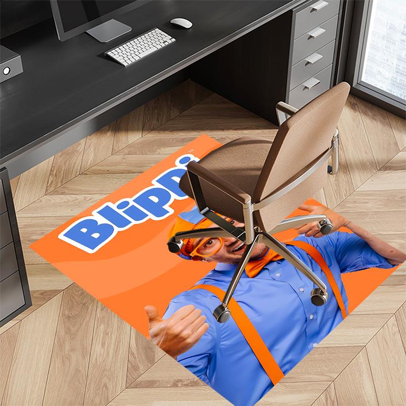 Blippi Printed Absorbent Washable Carpet, Non-Slip Bathroom Mats, Kitchen Rugs, Yoga Mat,Living Room Entrance, Camping Picnic Rugs