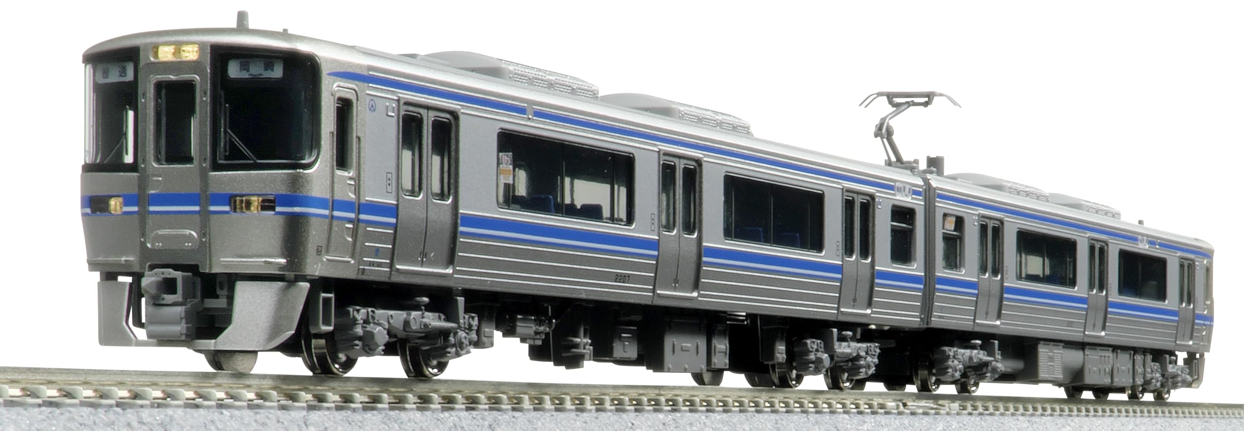 

KATO Модель поезда N-масштаба Железная дорога Айти-Луп Серия 2000 Синяя полоса Комплект из 2 вагонов 10-2154