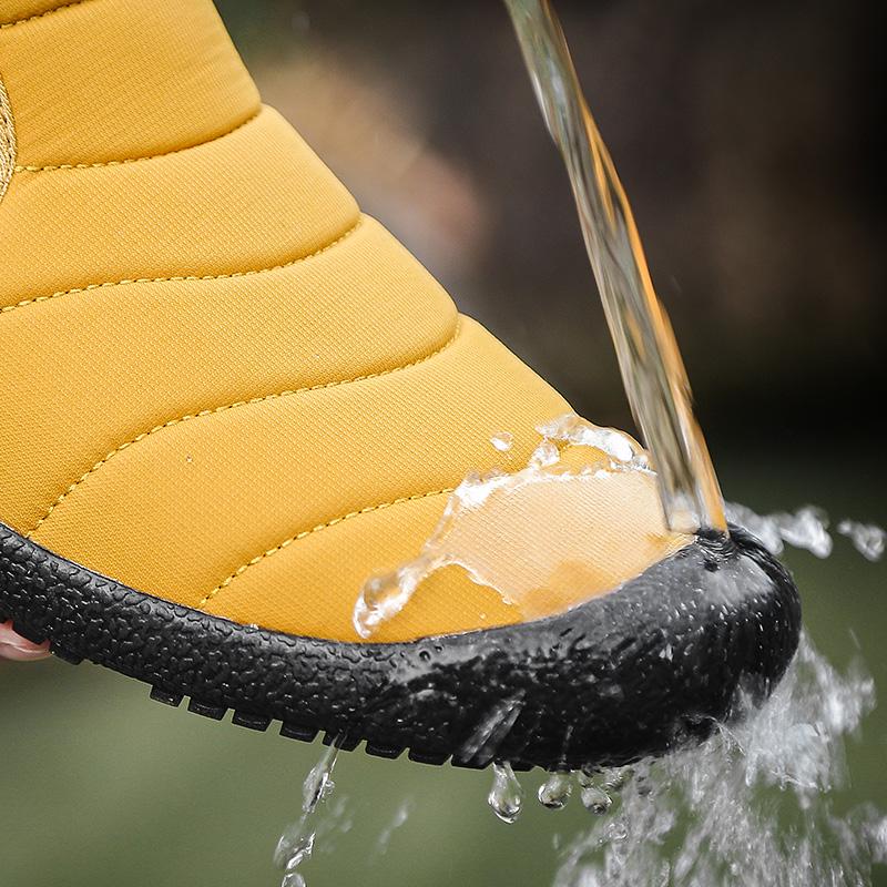 Winter Herren Baumwolle gepolsterte Schuhe Winter warme High Top Plüsch Stiefel