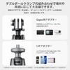 TELESIN Camera Magnetic Stand Ball Head with Super Strong Magnetic Vertical Load Magnetic Base for DJI OMSO Aluminum Alloy with Compatible with GoPro