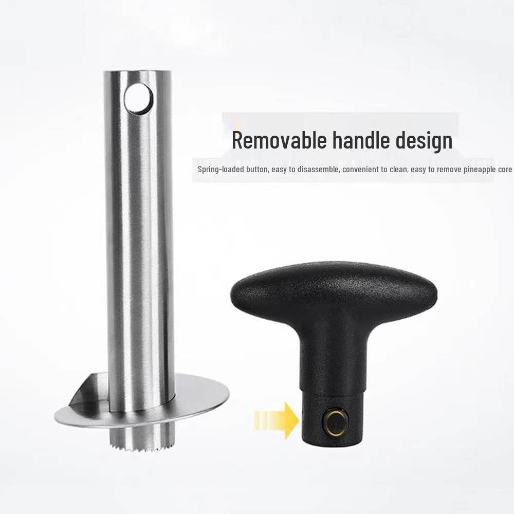 Pineapple Peeler and Corer: Skinning, Slicing, and Coring Tool