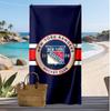 New York Rangers Druck Strandtuch Weich Tragbar Schnell?Trockenes Handtuch für Pool Sommerurlaub Outdoor Sport