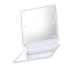 Mini LED Makeup Mirror Folding Portable Makeup Mirror with 6 LEDs Double-sided Cosmetic Mirror Clear Mirror Surface