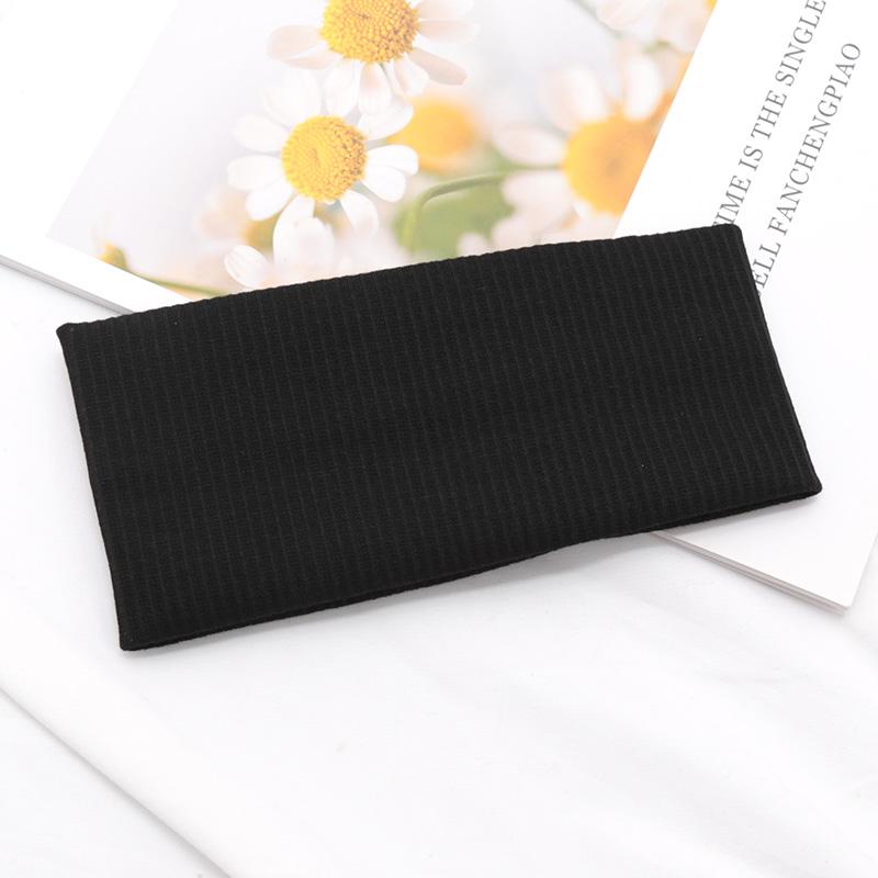 Women Solid Hairband Wide Hair Bands Elastic Headband Makeup Hair Hoop Yoga Vintag Headwrap Hairstyles Fashion Hair Accessories
