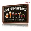Vintage German Beer Metal Poster 20x30 cm Wall Decor Bar Gift
