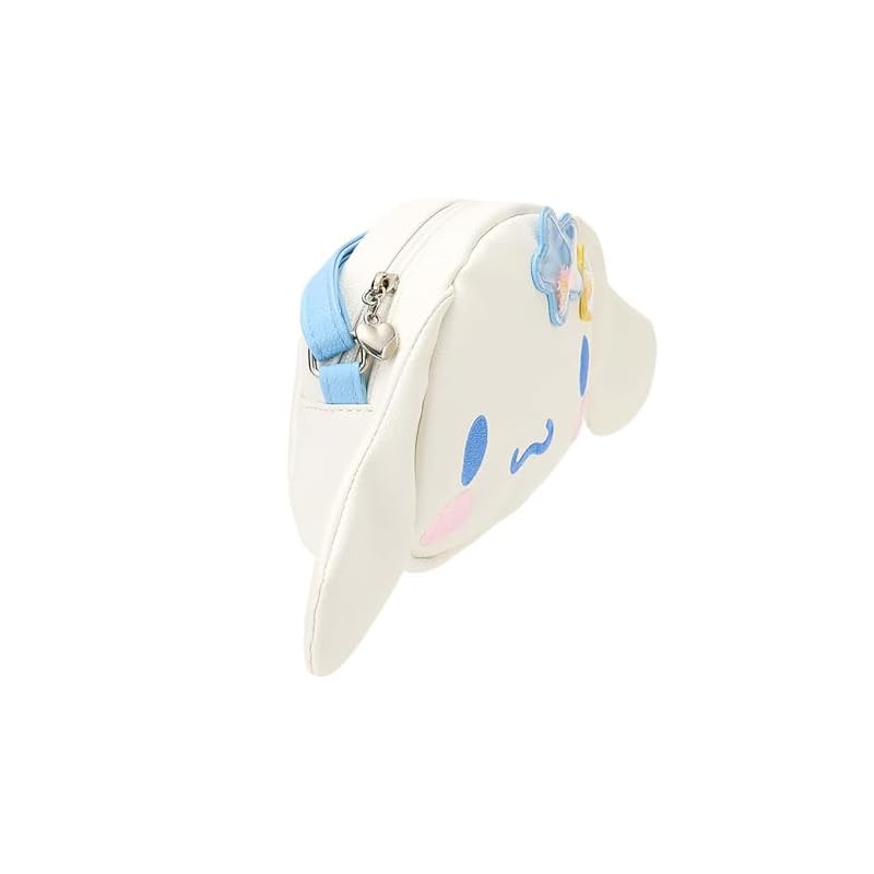 SANRIO Kids Face-Shaped Shoulder Bag, Cinnamoroll, Suitable for ages 3 and up, 199206