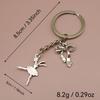 Ballet Bow Pendant Keychains - Stylish Jewelry Accessory