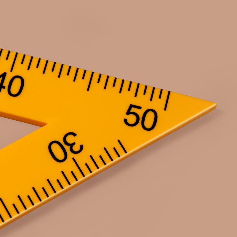 Teaching Triangle Ruler Protractor Compass Math Drawing Instruments For Teachers Educational Stationery 50/100cm Straight Ruler